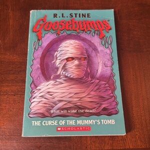 True 1st Print Goosebumps #5 Curse Of The Mummy’s Tomb Book  1993 R.L. Stine